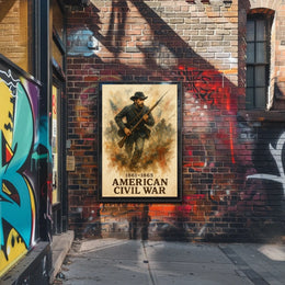 American Civil War 1861-1865 Poster