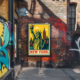 Iconic New York Poster