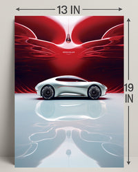 Futuristic Elegance Poster