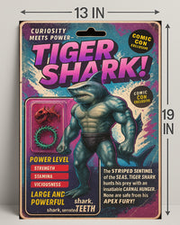 Tiger Shark Comic Con Exclusive Poster PosterGoat