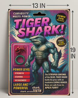 Tiger Shark Comic Con Exclusive Poster PosterGoat