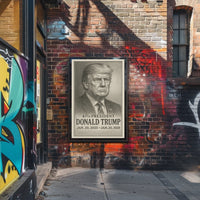 Donald Trump 47th President Poster