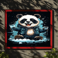 Cool Panda Vibes Poster