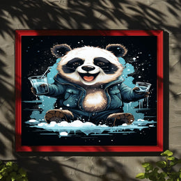 Cool Panda Vibes Poster