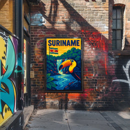 Suriname A Tropical Paradise Poster