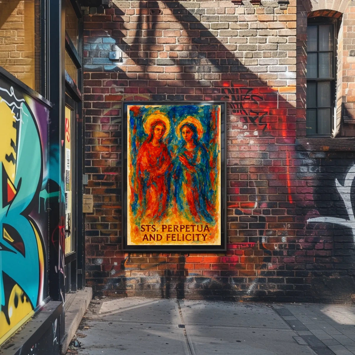 Sts. Perpetua And Felicity Poster