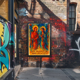 Sts. Perpetua And Felicity Poster