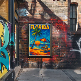 Florida Sunset Poster