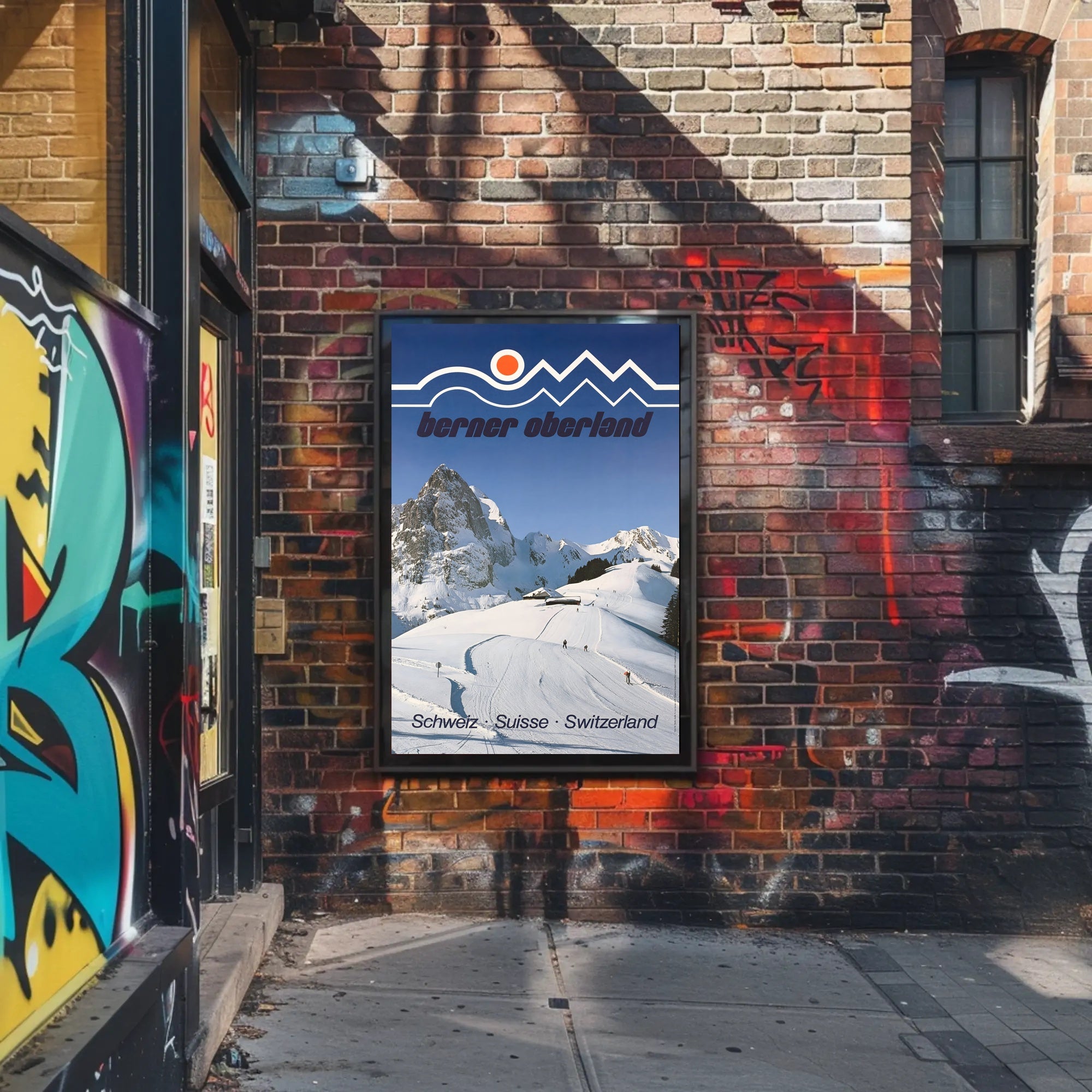 Discover Berner Oberland Poster PosterGoat