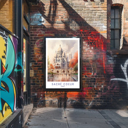 Sacré Coeur Poster PosterGoat