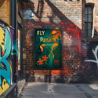 Fly Panama Wander in Color Poster