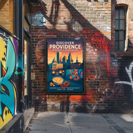 Discover Providence Poster PosterGoat