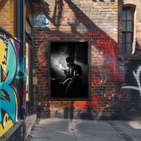 Noir Reflection Poster