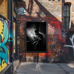Noir Reflection Poster