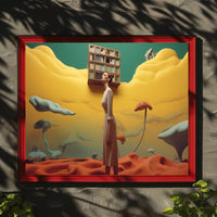 Surreal Dreamscape Art Print for Fantasy or Mythology Poster