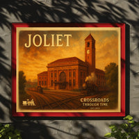 Joliet Travel Poster Crossroads Through Time