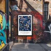 William Morris Cotton Prints Exhibition Poster