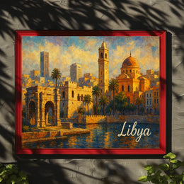 Scenic Libya Poster