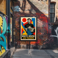 Jim Thorpe And The White House Poster
