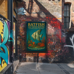 Batfish Salt Water Maestro Poster