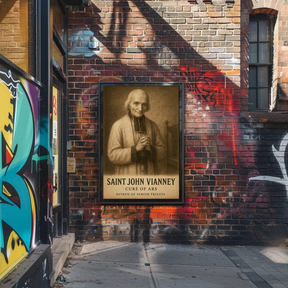 Saint John Vianney Curé Of Ars Poster