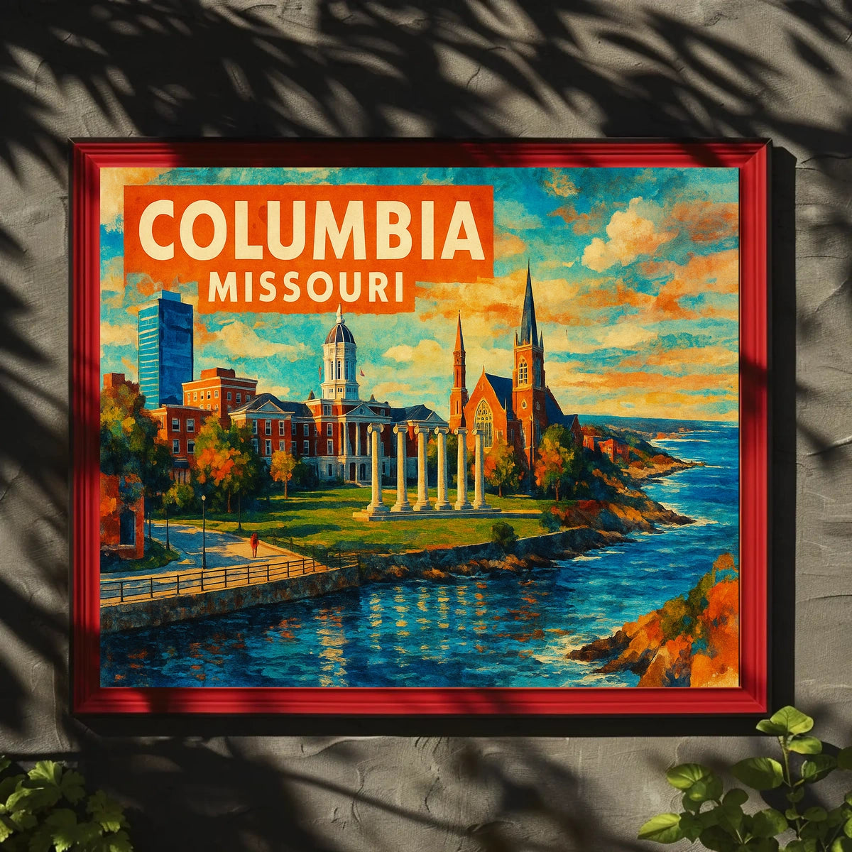 Columbia, Missouri Poster