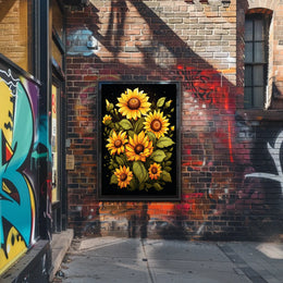 Sunflower Symphony Poster