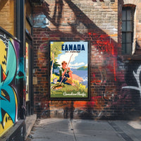 Canada For Fishing Poster