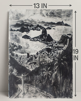 Rio De Janeiro Panorama Poster