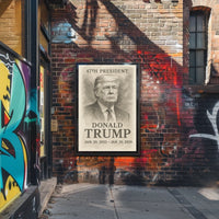 Donald Trump 47th President Poster