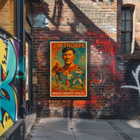 Celebrating Jim Thorpe A Tribute to a Sports Icon Poster