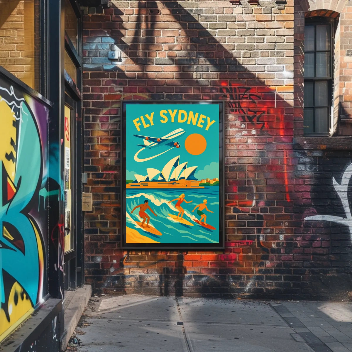 Sydney Adventure Travel Poster