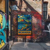 Vibrant Nicaragua Poster
