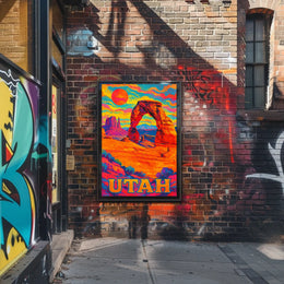 Vibrant Utah Landscape Poster