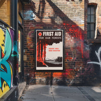 First Aid for Forests Poster PosterGoat