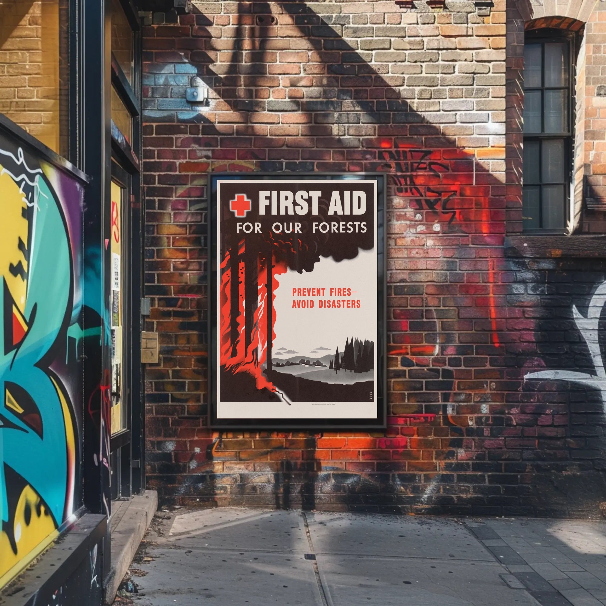 First Aid for Forests Poster PosterGoat