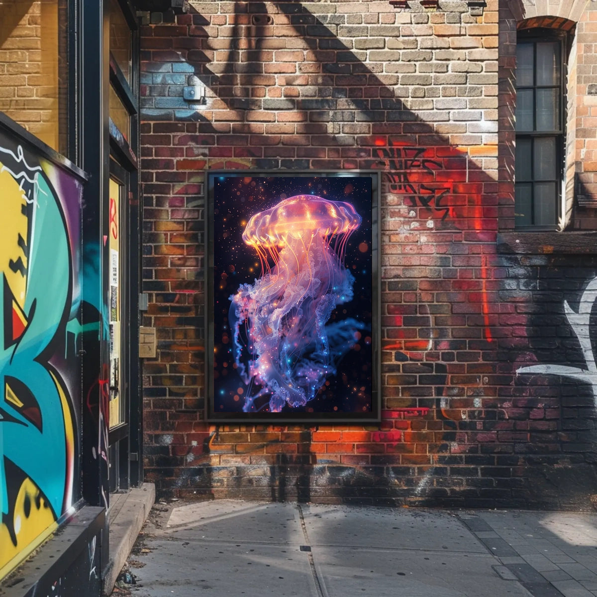 Enchanted Jellyfish Poster