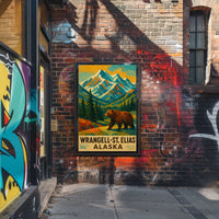 Wrangell-St. Elias Alaska Wilderness Poster