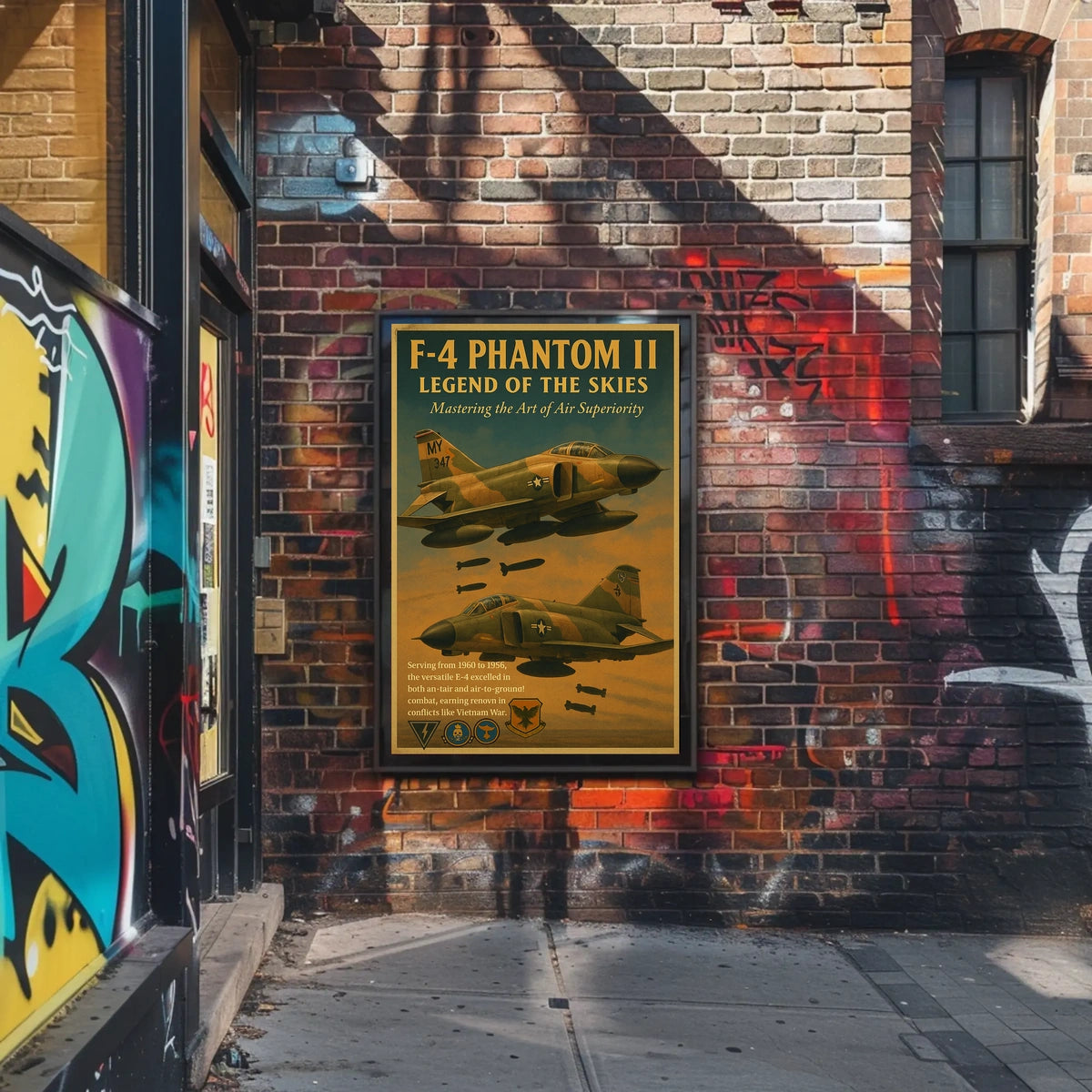 F-4 Phantom Ii Legend Of The Skies Poster