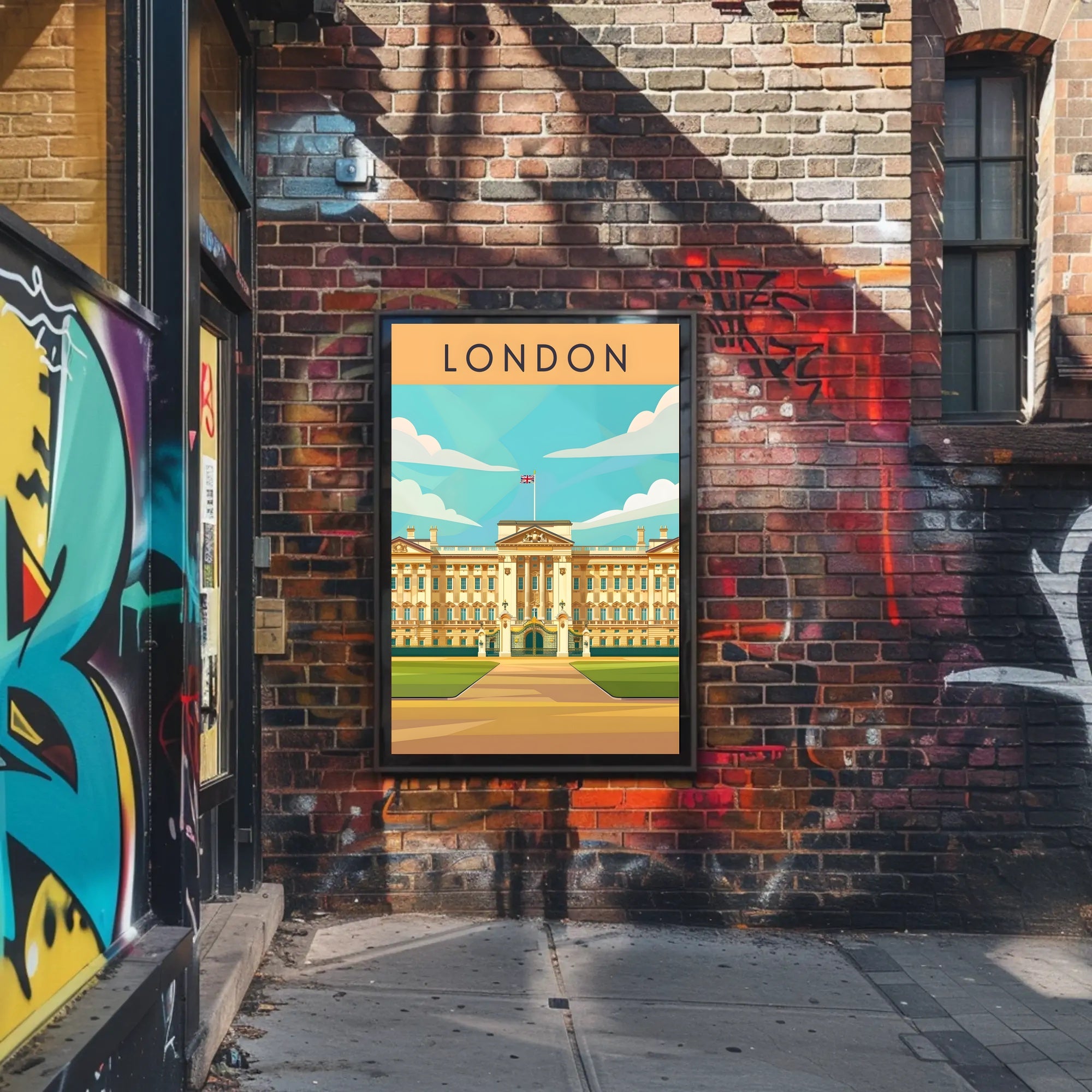 Iconic London Landmark Poster