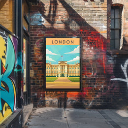 Iconic London Landmark Poster