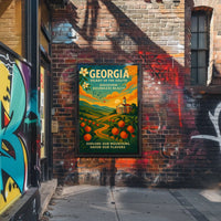 Georgia Heart Of The South Poster