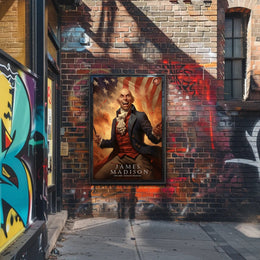James Madison Patriotic Poster