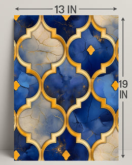 Ornate Geometric Luxury Wall Art Poster - Cultural Heritage