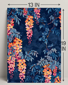 Vibrant Floral Illustrative Artwork for Artistic Poster
