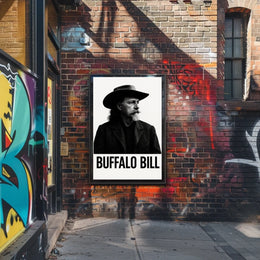 Buffalo Bill Historic American Old West Heritage Poster
