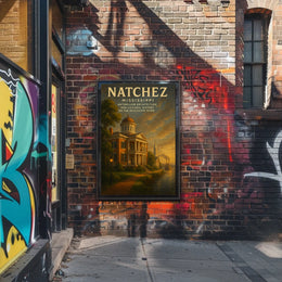 Natchez, Mississippi Antebellum Poster