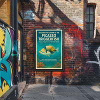 Discover the Charm of the Picasso Triggerfish Poster