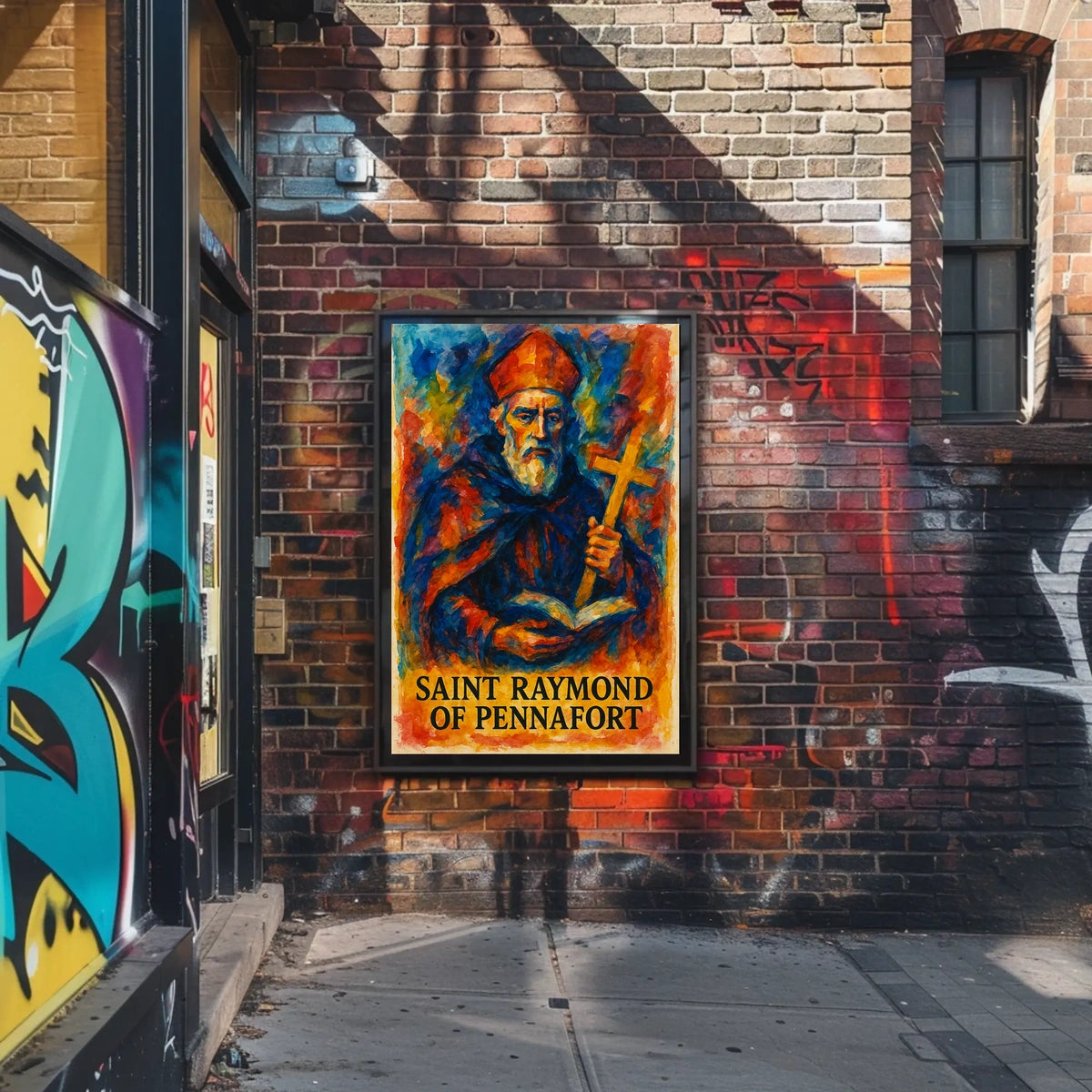 Saint Raymond Of Pennafort Poster