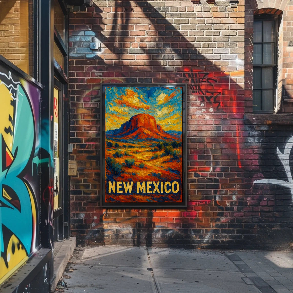 New Mexico Landscape Poster